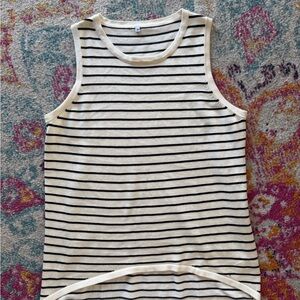 Striped Sleeveless Top